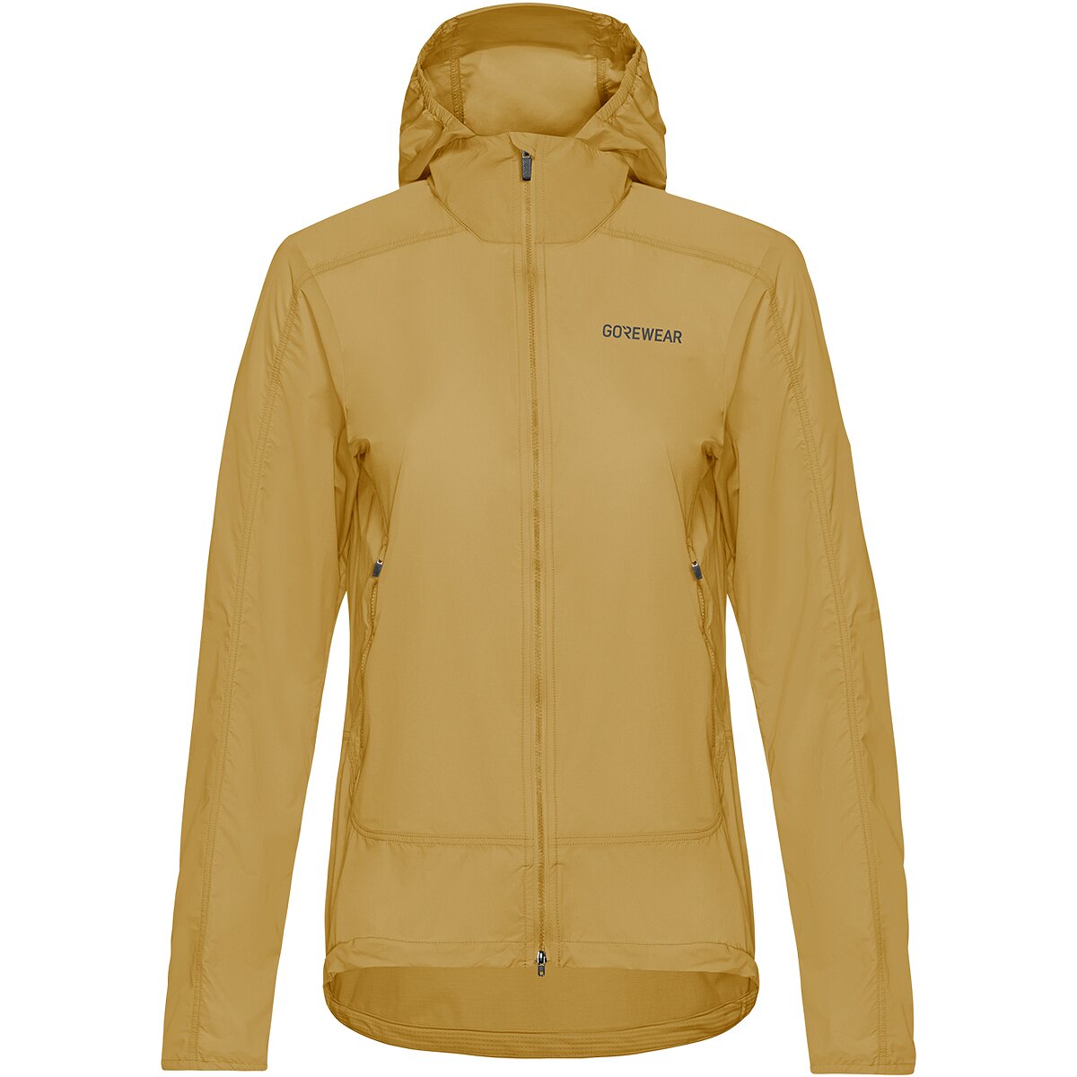 Image of GOREWEAR Fernflow Hooded Windbreaker - Women's Tuscan Sand, S