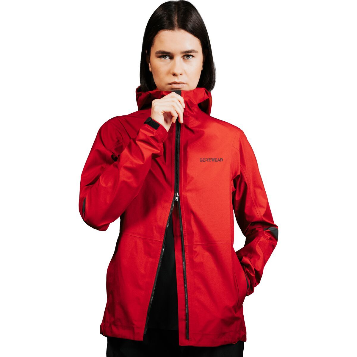 Image of GOREWEAR LUPRA 2.0 GORE-TEX Hooded Jacket - Women's Utility Red, XS