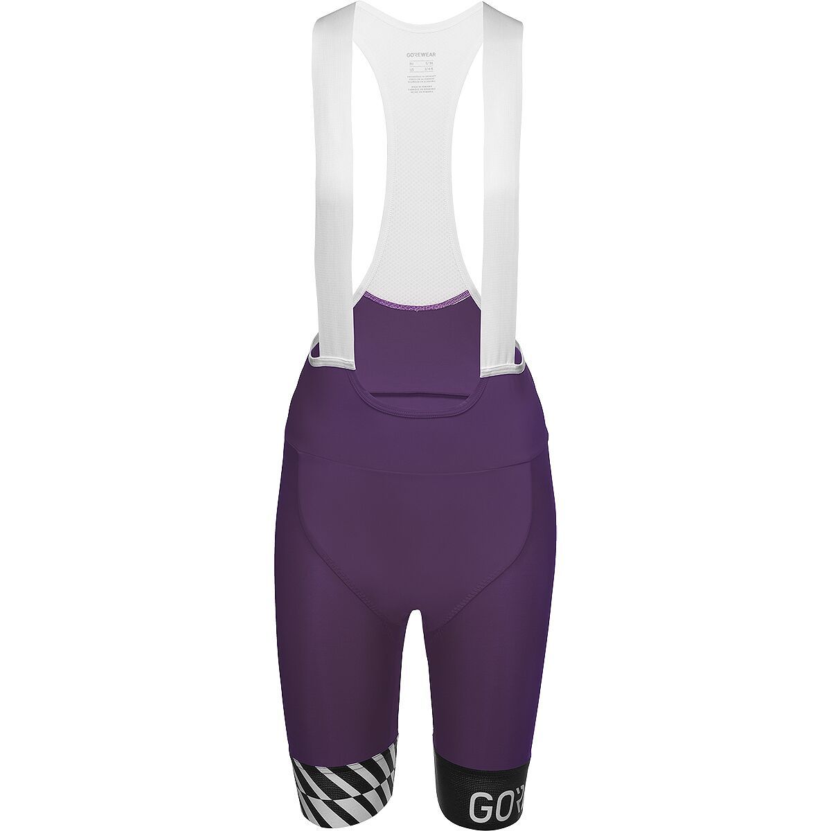 Image of GOREWEAR SWIFTRIDE Optical Bib Short - Women's Purple Indigo, M/8-10