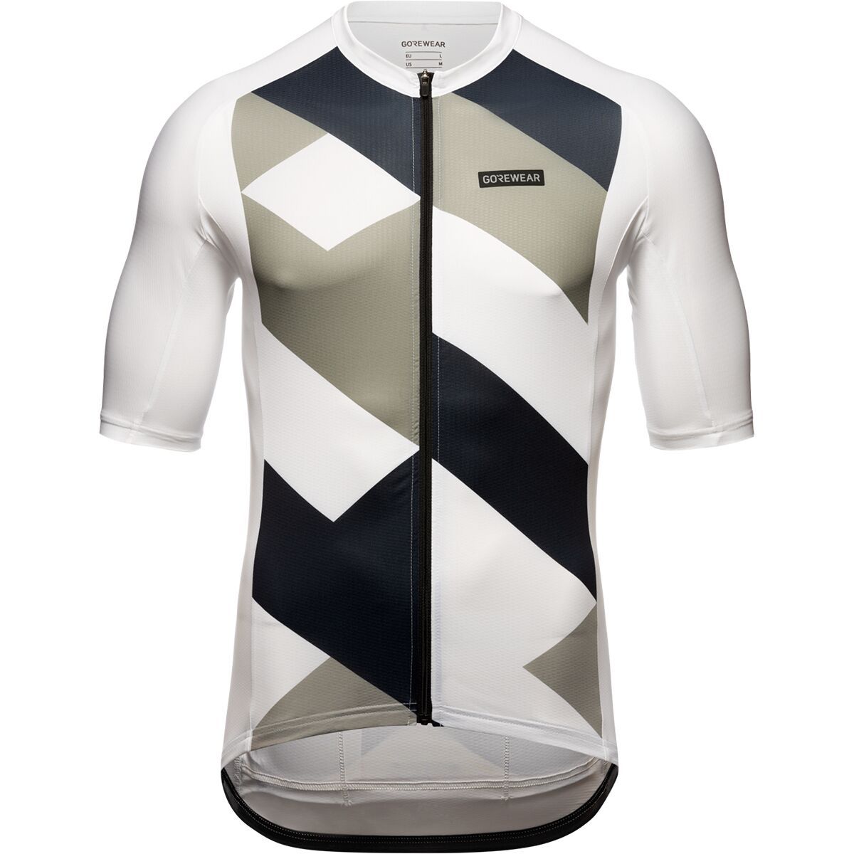 Image of GOREWEAR Spirit Signal Jersey - Men's White/Lab Gray, US L/EU XL