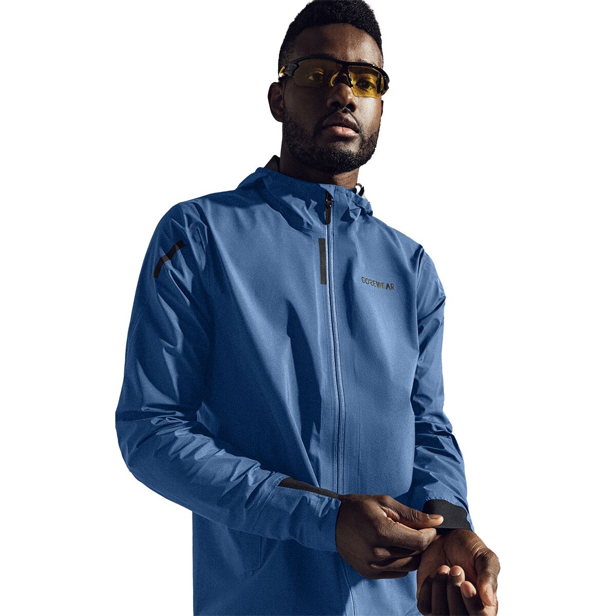 Image of GOREWEAR Concurve GORE-TEX Jacket - Men's Cargo Blue, US S/EU M