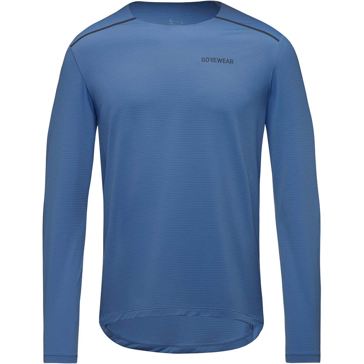 Image of GOREWEAR Contest 2.0 Long-Sleeve T-Shirt - Men's Cargo Blue, US S/EU M