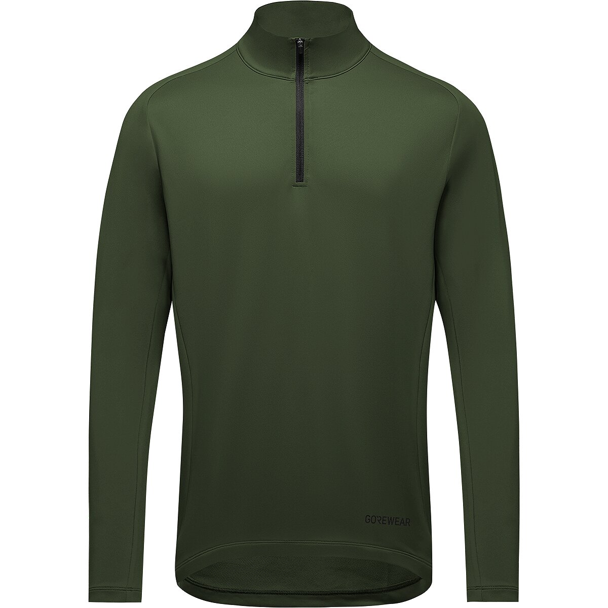 Image of GOREWEAR Everyday Mid 1/4-Zip Top - Men's Utility Green, US XS/EU S