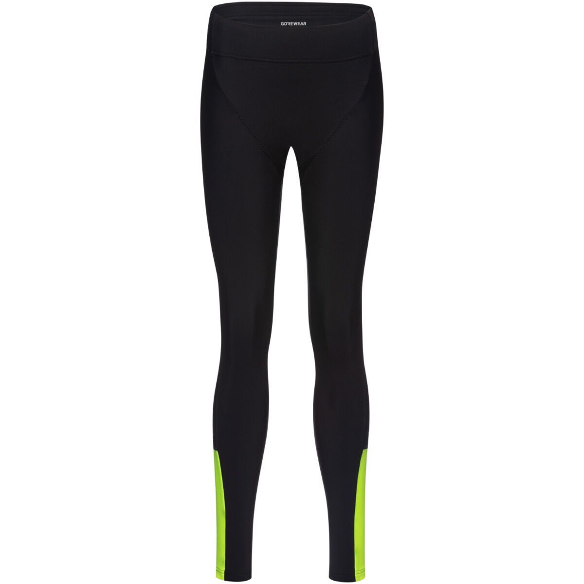 Image of GOREWEAR SWIFTRIDE Thermo Tights - Women's Black/Neon Yellow, XL