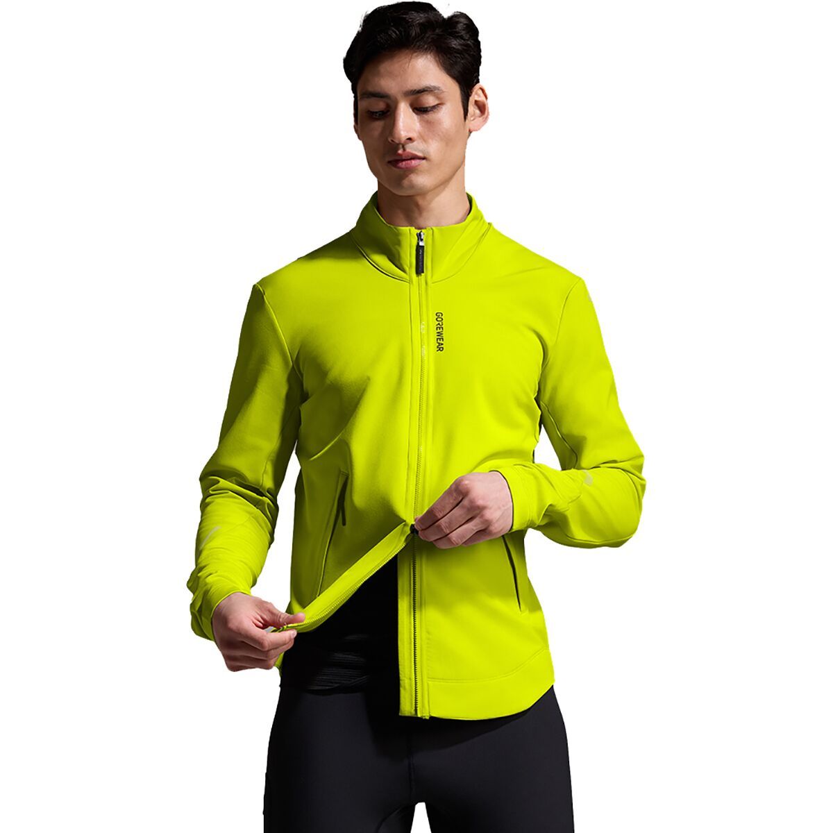 Image of GOREWEAR CONCURVE Thermo Hybrid Jacket - Men's Neon Yellow, US L/EU L