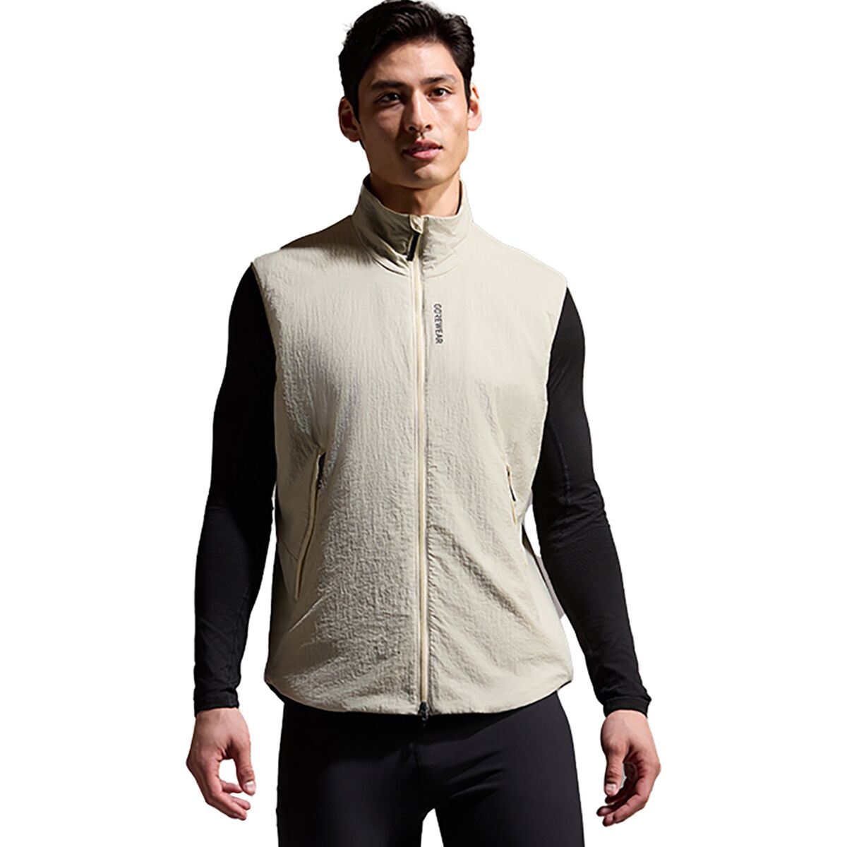 GOREWEAR GOREWEAR CONCURVE WINDSTOPPER Insulated Vest - Men's Tech Beige, US L/EU L