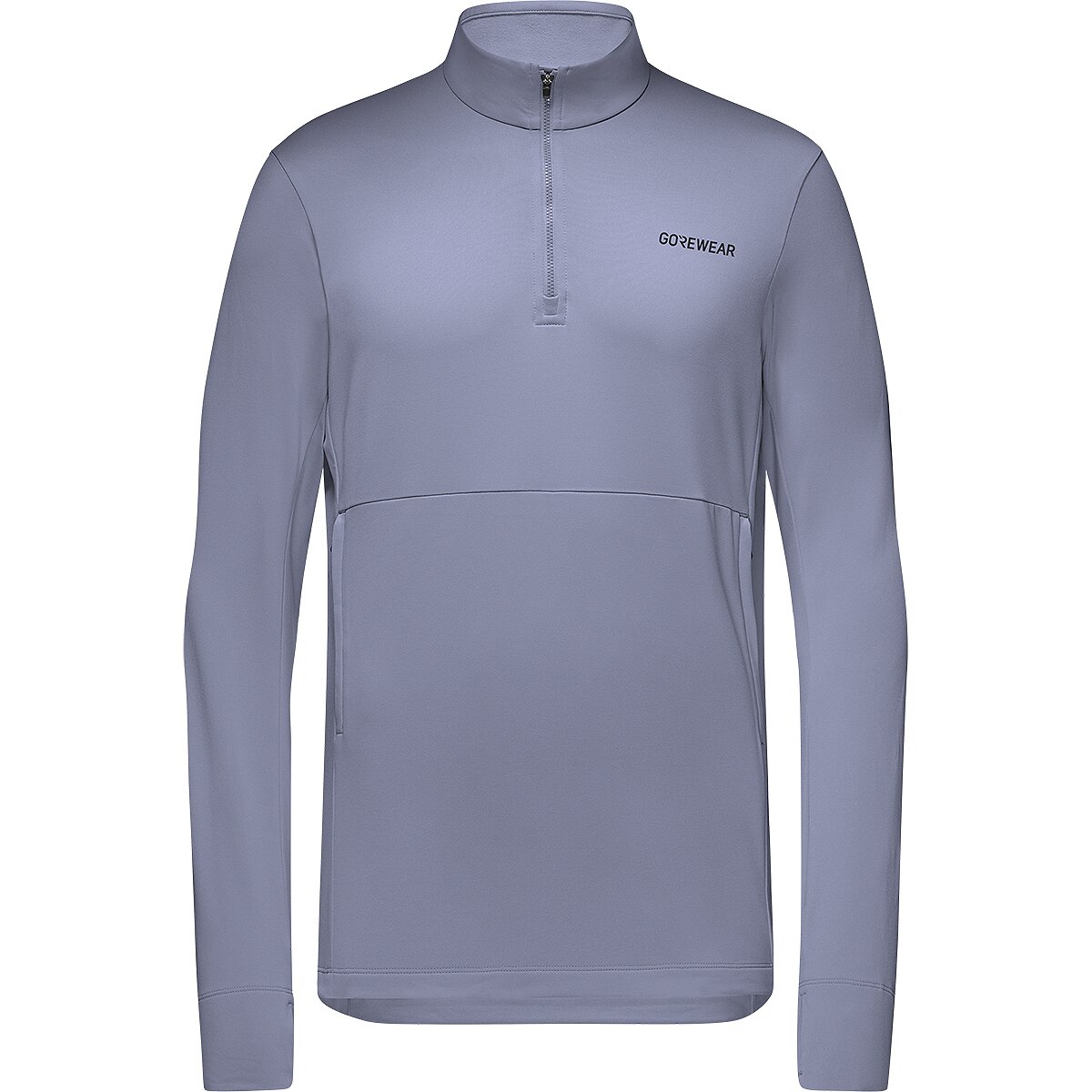 Image of GOREWEAR Training Thermo 1/4-Zip Jacket - Men's Amethyst Grey, US S/EU S