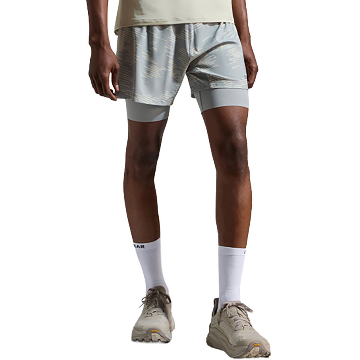 Image of GOREWEAR CONCURVE 5in 2in1 Electro Short - Men's Crushed_Lab Gray/Tech Beige, M