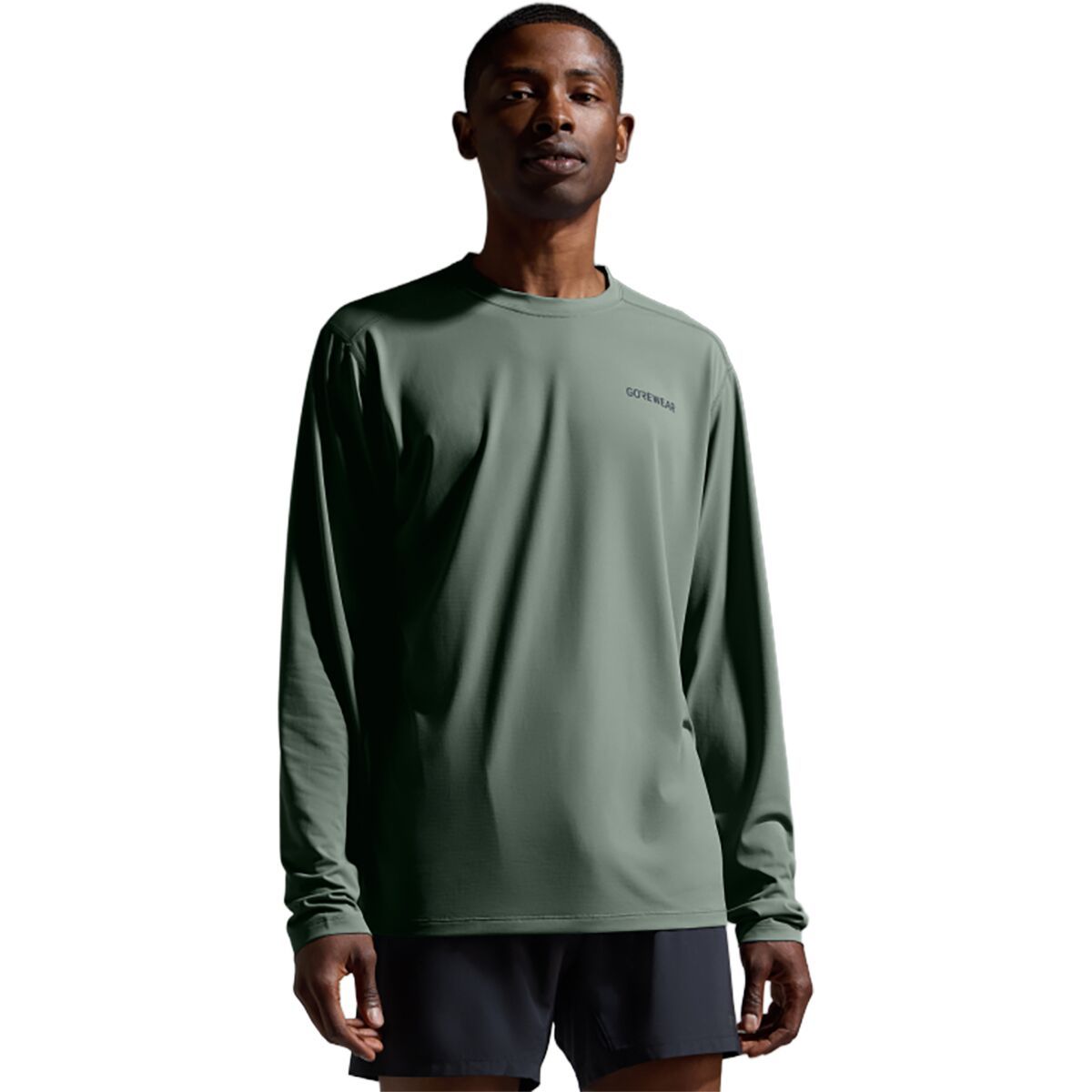 Image of GOREWEAR Everyday Tech Long-Sleeve T-Shirt - Men's Black, XL