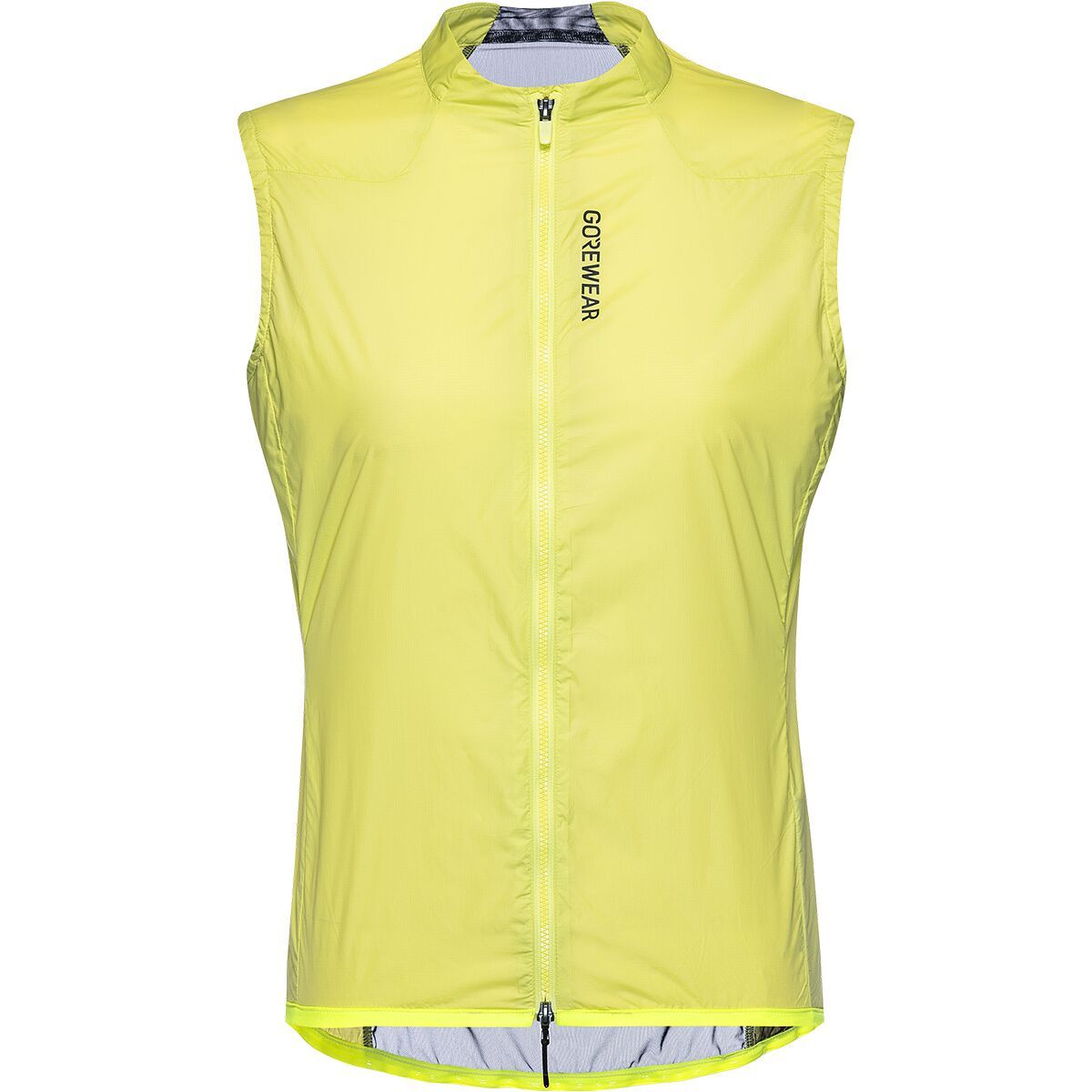Image of GOREWEAR Distance Windbreaker Vest - Women's Lime Yellow, S