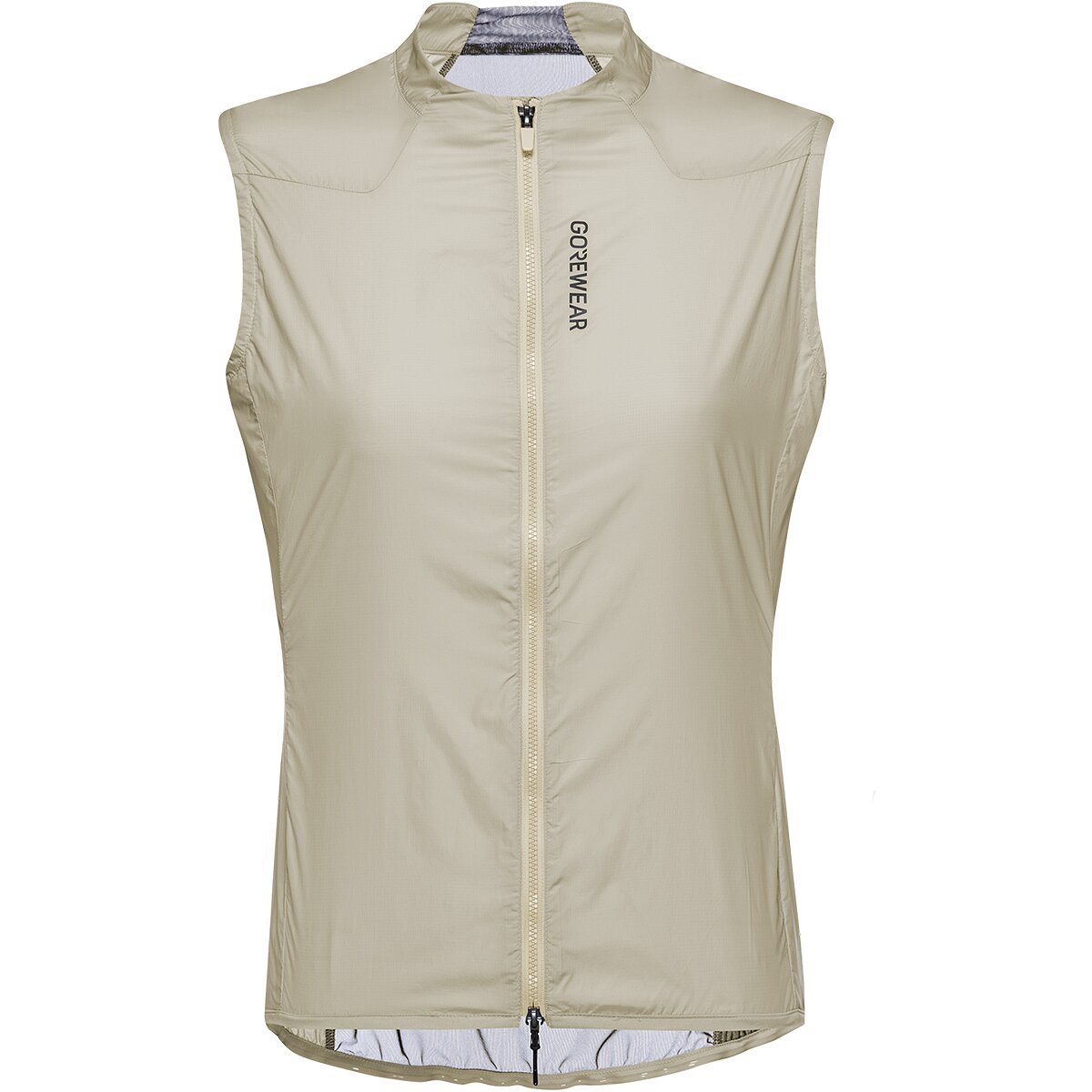 Image of GOREWEAR Distance Windbreaker Vest - Women's Tech Beige, M