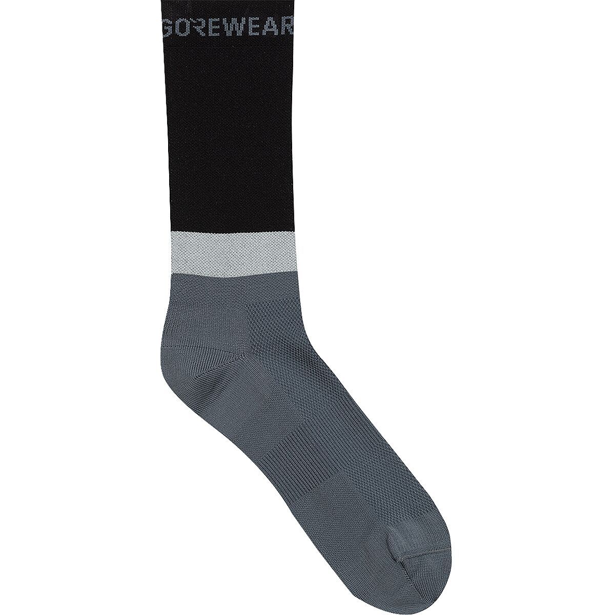 Image of GOREWEAR Essential Block Socks Lab Graphite/Black, 8.0-9.5