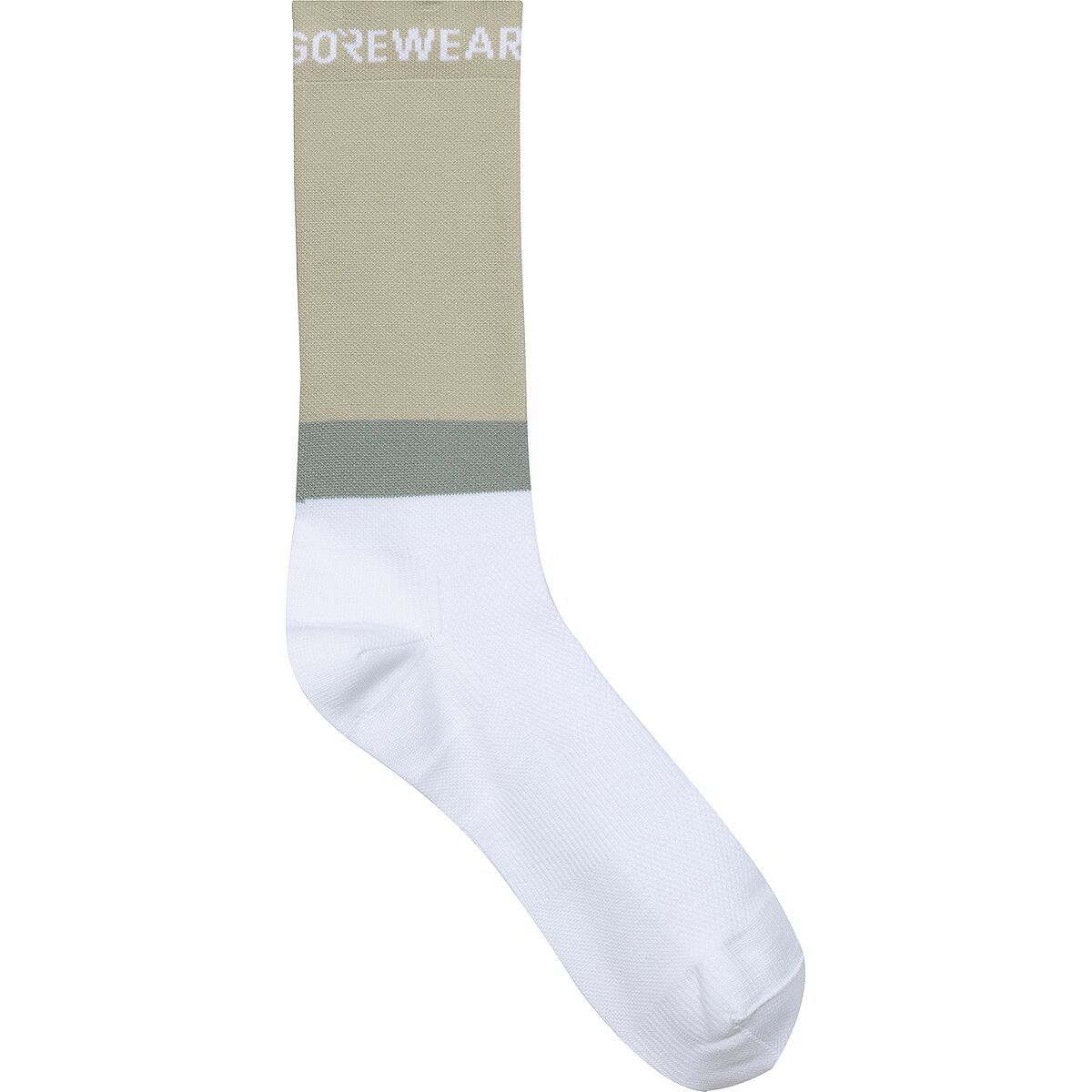 Image of GOREWEAR Essential Block Socks White/Tech Beige, 13.0-14.5