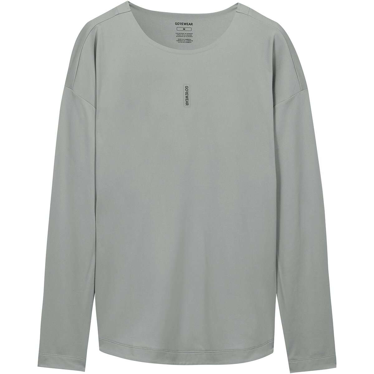 Image of GOREWEAR FERNFLOW Long-Sleeve T-Shirt - Men's Lab Gray, XXL