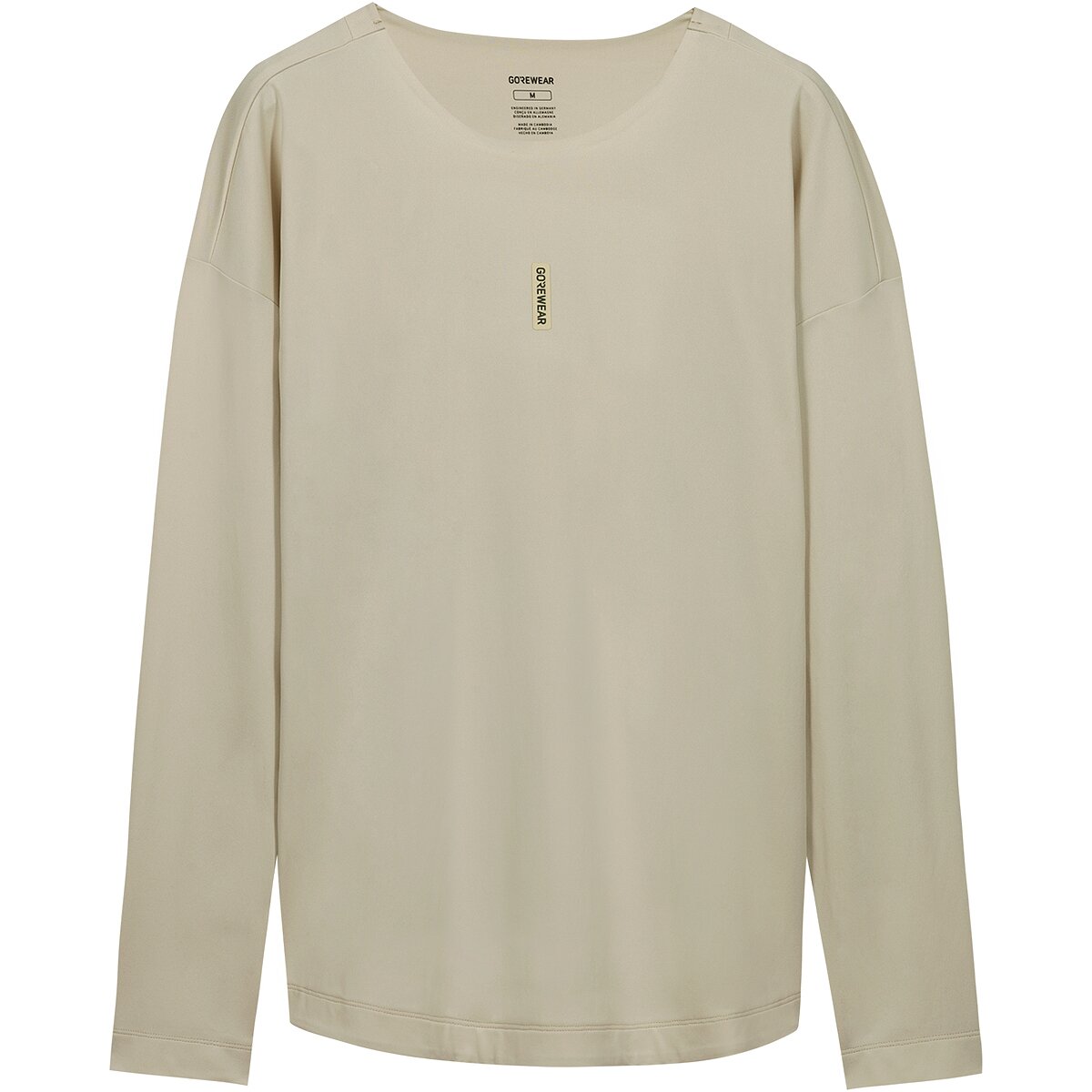 Image of GOREWEAR FERNFLOW Long-Sleeve T-Shirt - Men's Tech Beige, XL