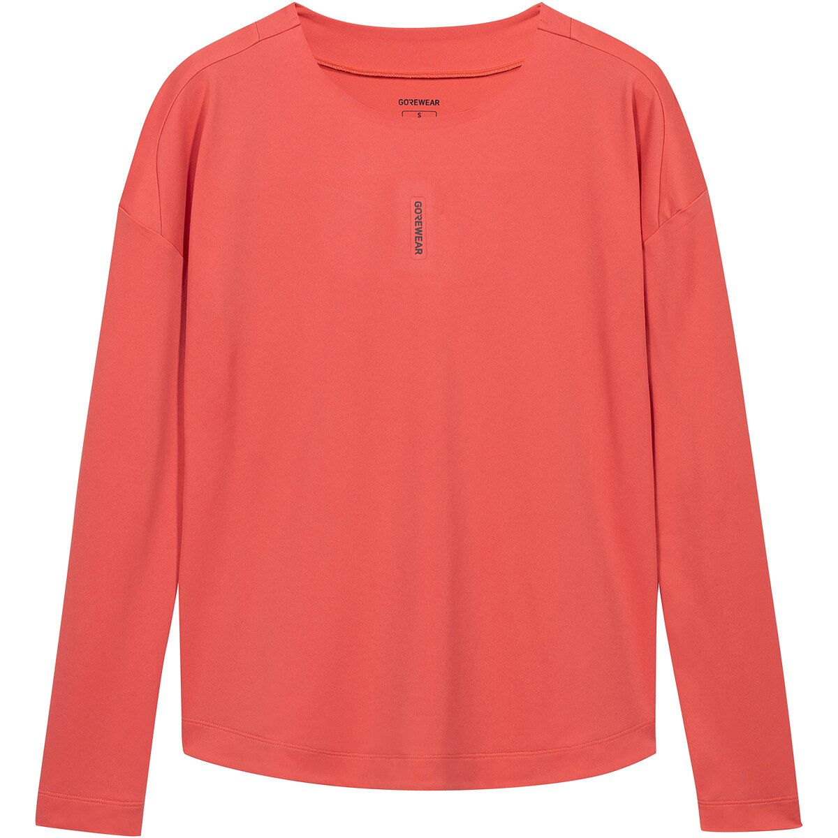 Image of GOREWEAR FERNFLOW Long-Sleeve T-Shirt - Women's Coral Red, L