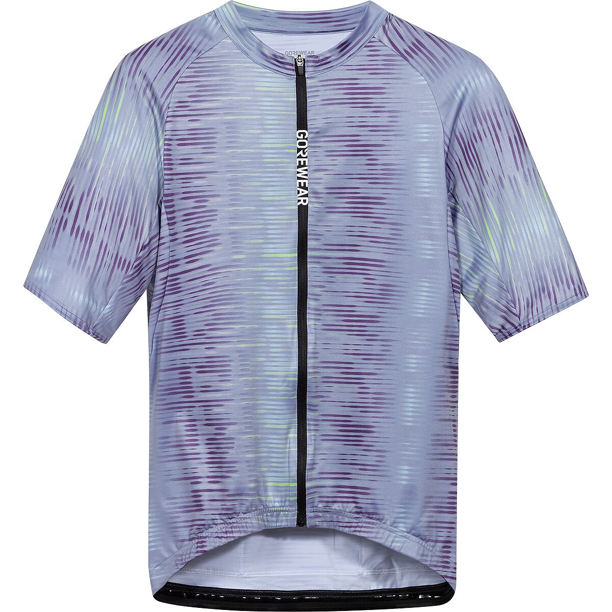 Image of GOREWEAR SPINSHIFT Pixel Short-Sleeve Jersey - Men's Amethyst Grey/Purple Indigo, XXL