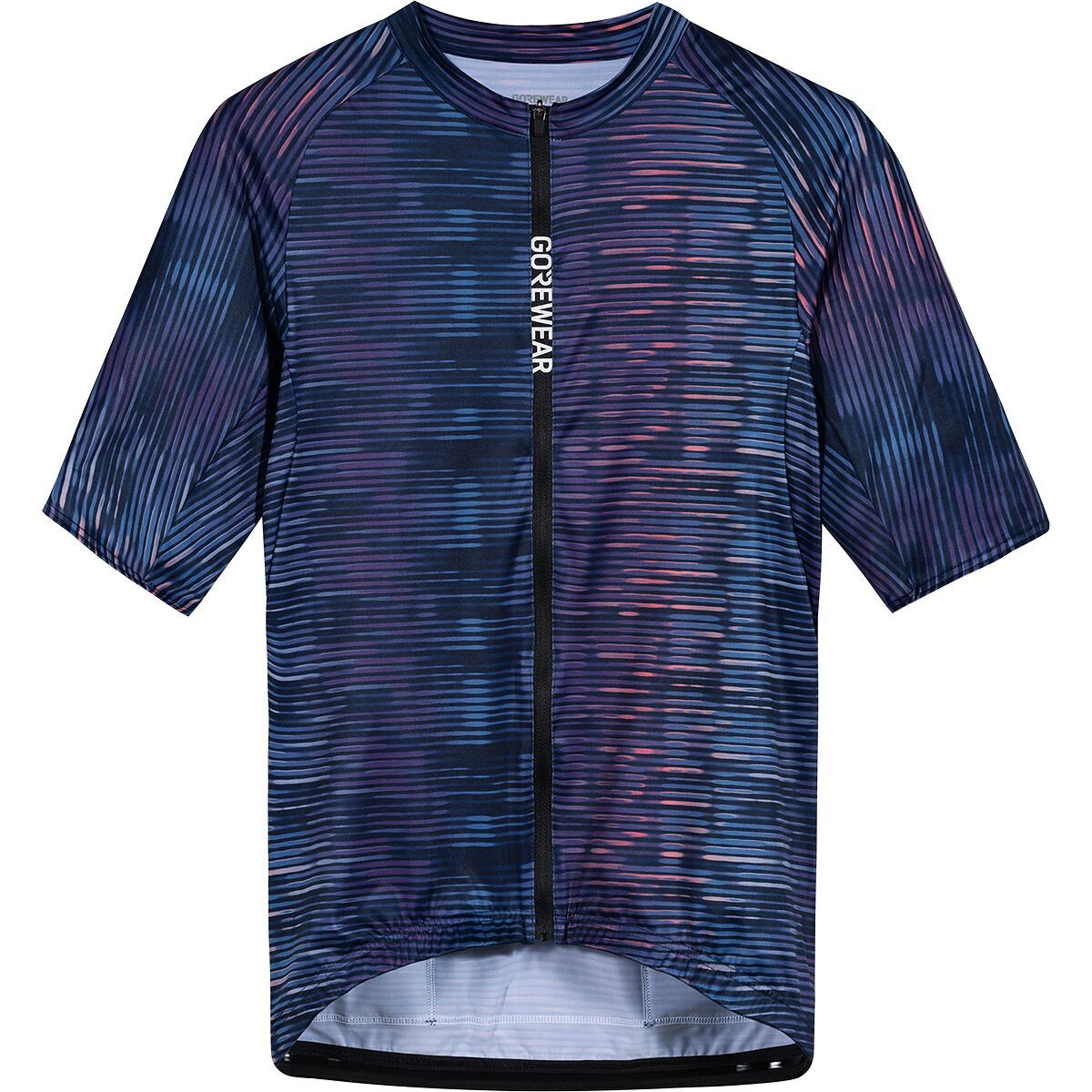 Image of GOREWEAR SPINSHIFT Pixel Short-Sleeve Jersey - Men's Orbit Blue/Cargo Blue, S