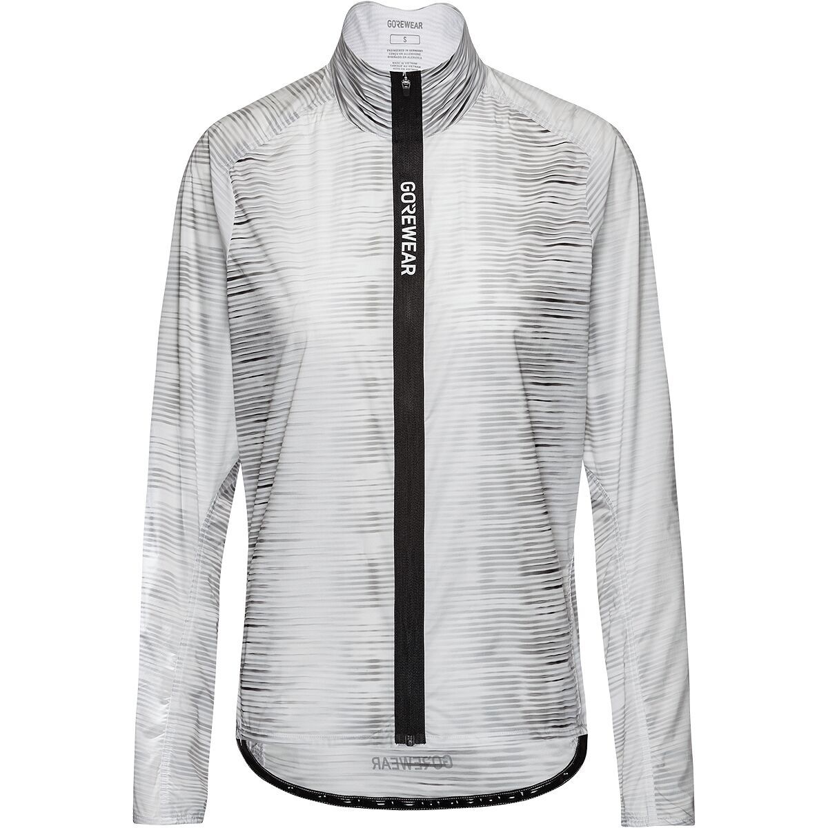 Image of GOREWEAR SPINSHIFT Pixel Windbreaker - Women's Strave White/Multicolor, M