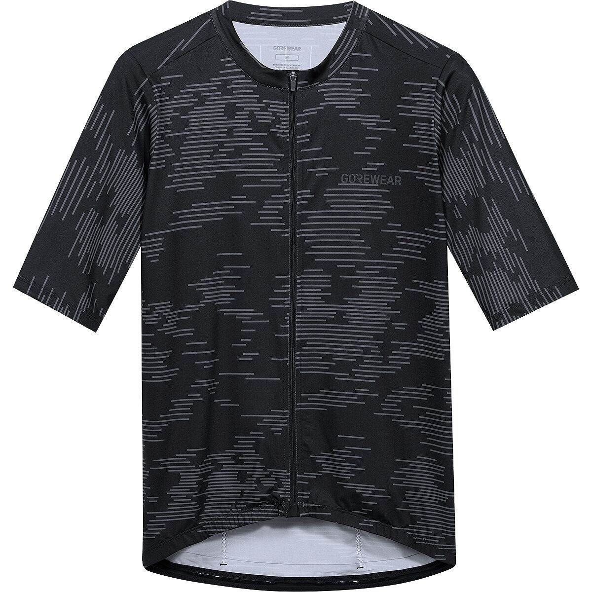 Image of GOREWEAR SWIFTRIDE Electro Short-Sleeve Jersey - Men's Black/Lab Graphite, M