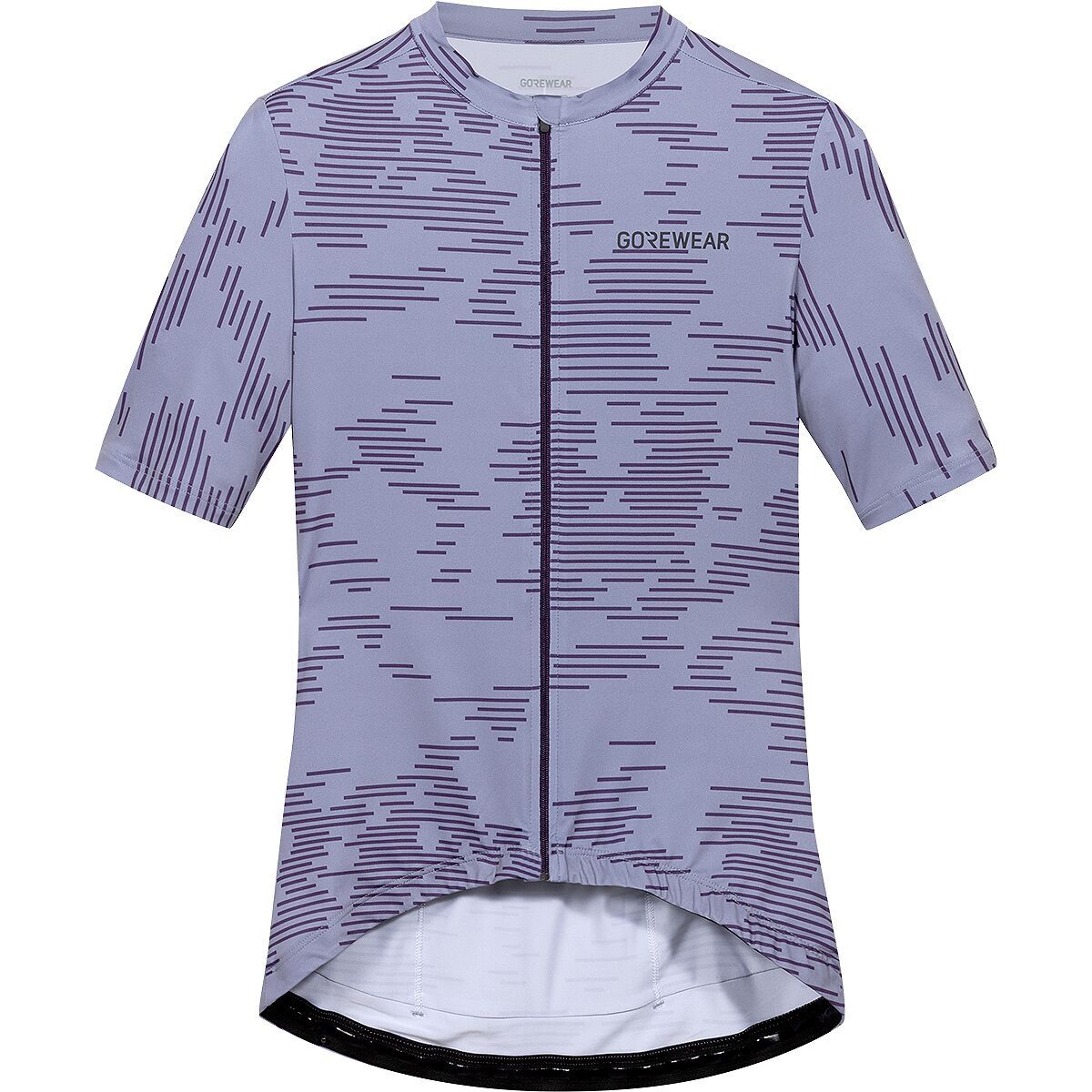 Image of GOREWEAR SWIFTRIDE Electro Short-Sleeve Jersey - Women's Amethyst Grey/Purple Indigo, M