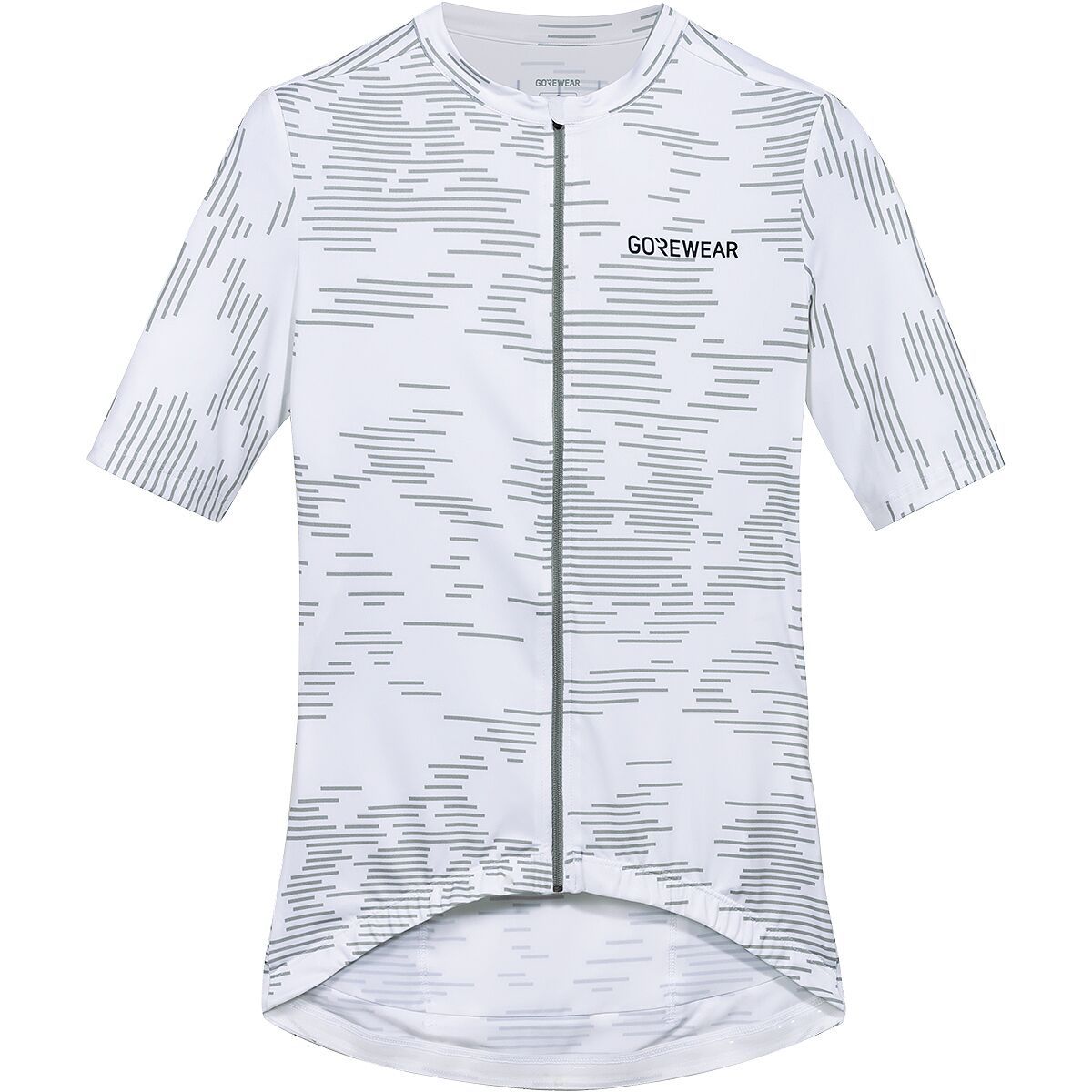 Image of GOREWEAR SWIFTRIDE Electro Short-Sleeve Jersey - Women's White/Lab Gray, S