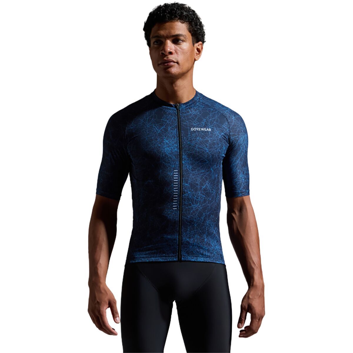 Image of GOREWEAR Spirit Neuro Short-Sleeve Jersey - Men's Orbit Blue/Cargo Blue, XL