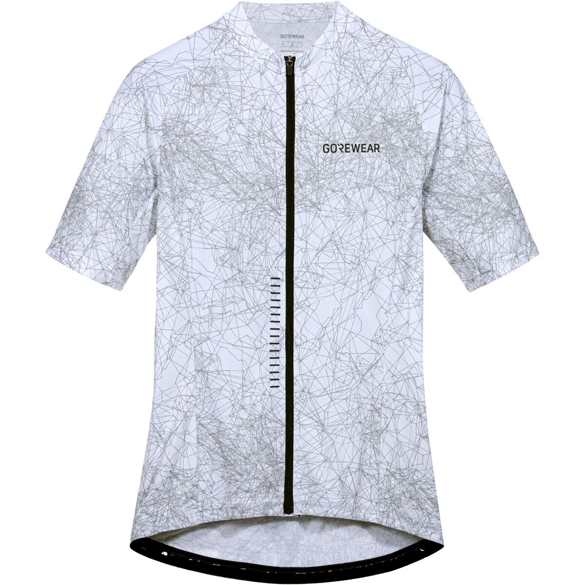 Image of GOREWEAR Spirit Neuro Short-Sleeve Jersey - Men's White/Lab Gray, XXL