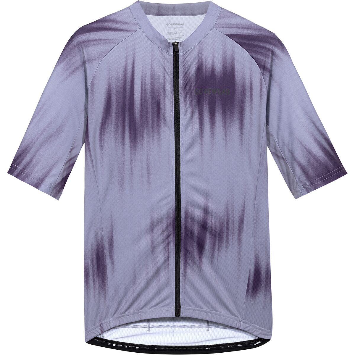 Image of GOREWEAR Spirit Pulse Short-Sleeve Jersey - Men's Amethyst Grey/Purple Indigo, XXL