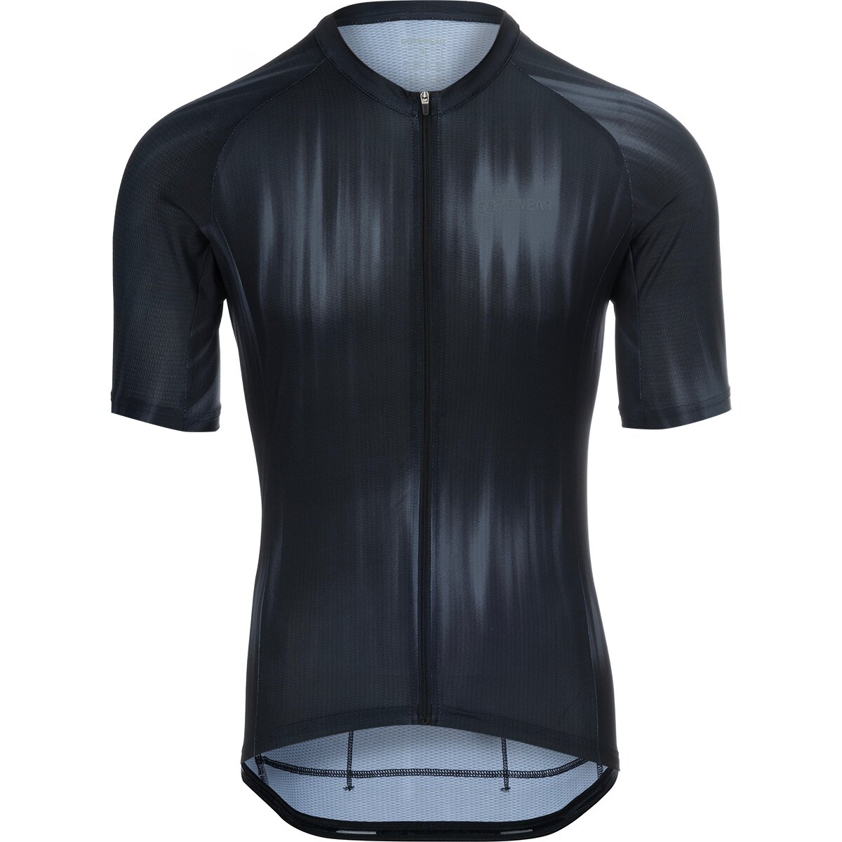 Image of GOREWEAR Spirit Pulse Short-Sleeve Jersey - Men's Black/Lab Graphite, XXL