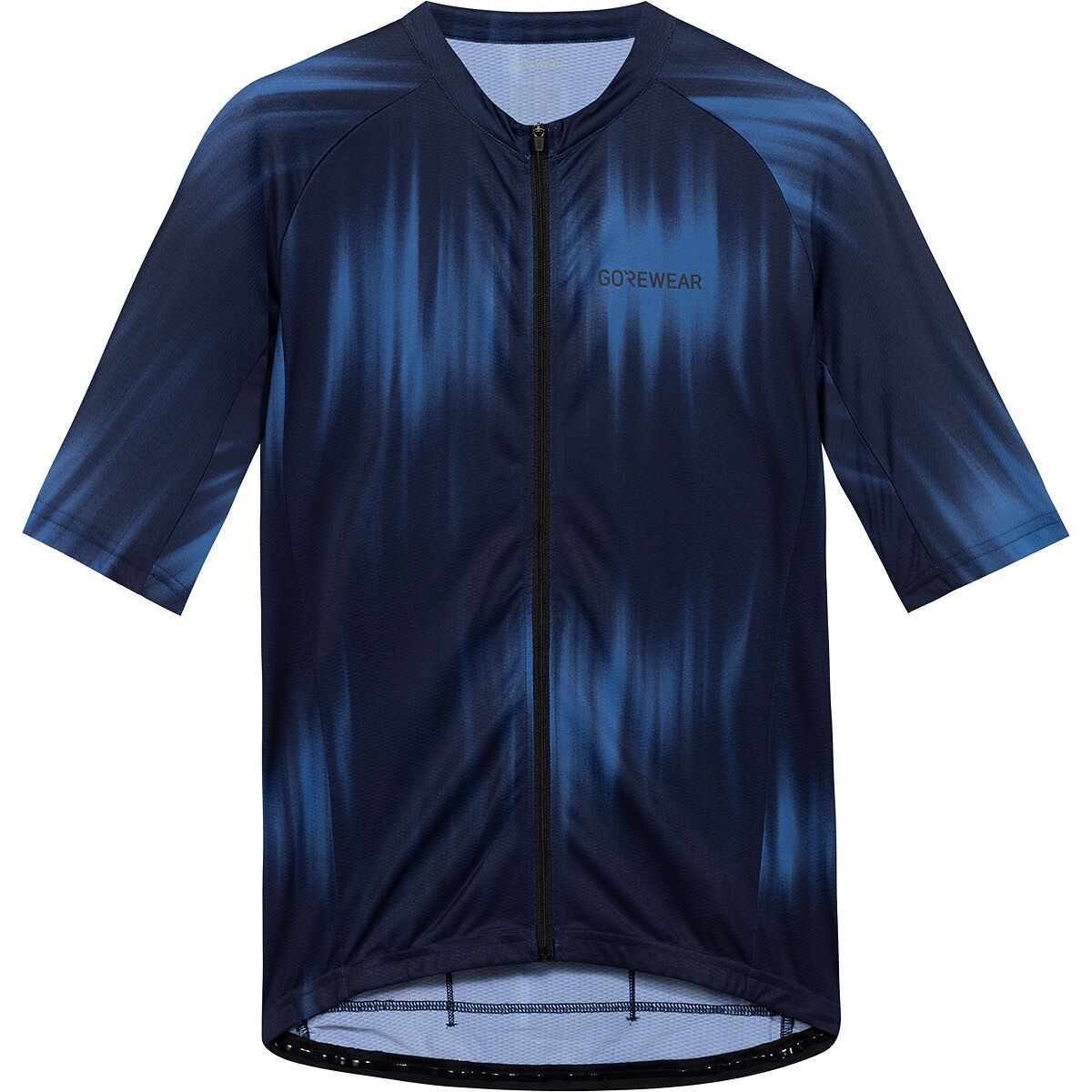 Image of GOREWEAR Spirit Pulse Short-Sleeve Jersey - Men's Orbit Blue/Cargo Blue, S