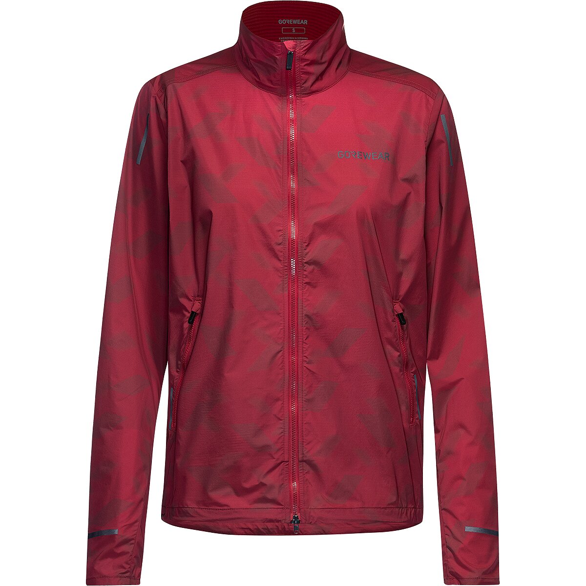 GOREWEAR GOREWEAR Concurve 3D Graphic Windbreaker - Women's Utility Red, S/4-6