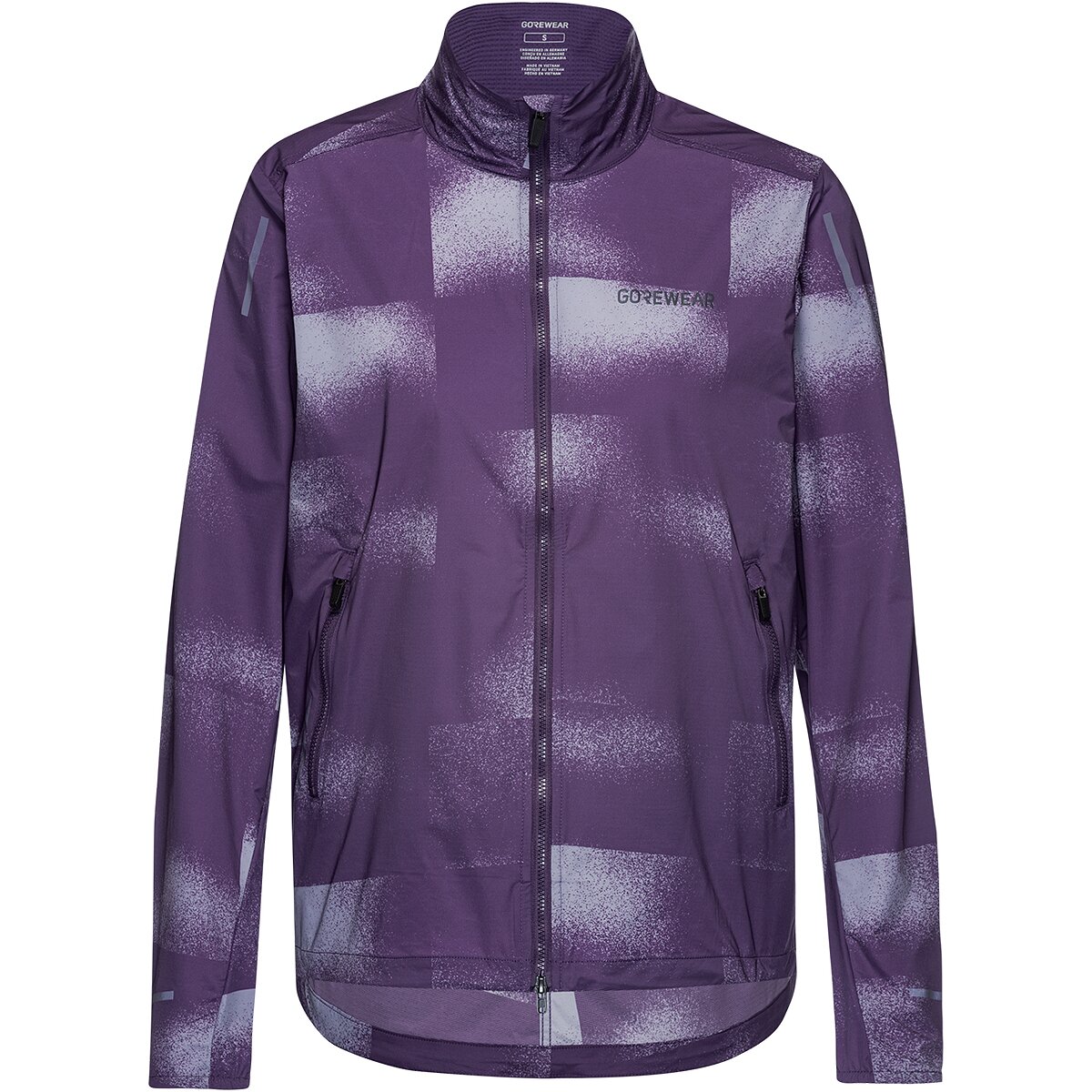 Image of GOREWEAR Concurve Cloud Windbreaker - Women's Purple Indigo / Amethyst Grey, S/4-6