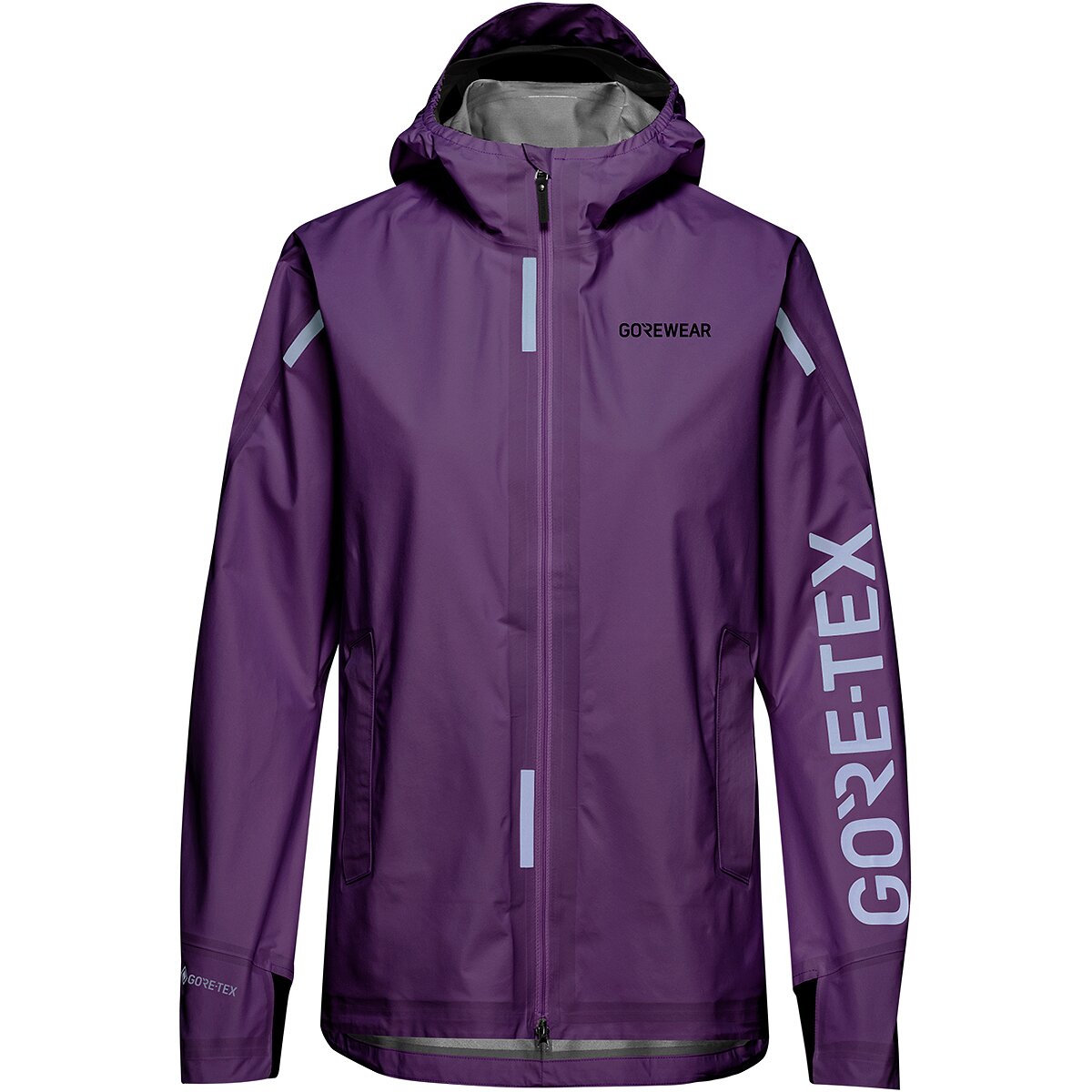 Image of GOREWEAR Concurve GTX Logo Jacket - Women's Purple Indigo / Amethyst Grey, L/12-14