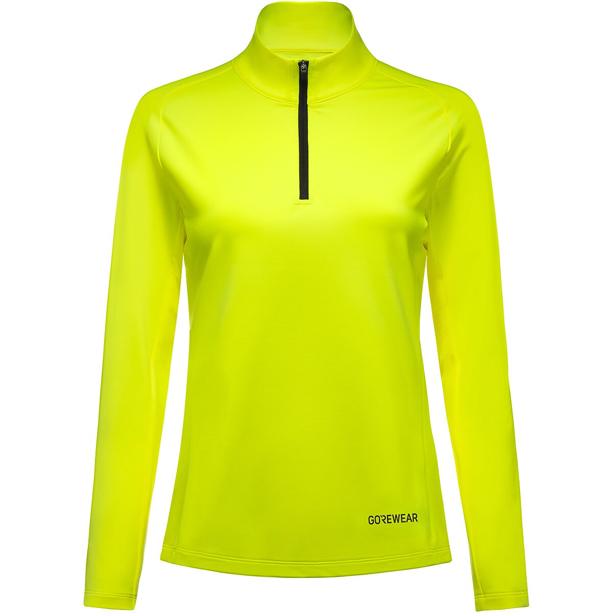 Image of GOREWEAR Everyday Mid 1/4-Zip Jacket - Women's Neon Yellow, S/4-6
