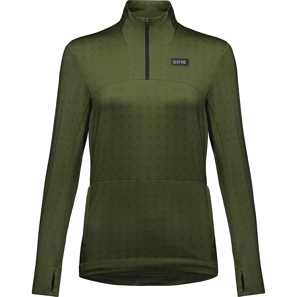 Image of GOREWEAR Everyday Thermo 1/4-Zip Jacket - Women's Utility Green, XXS/00