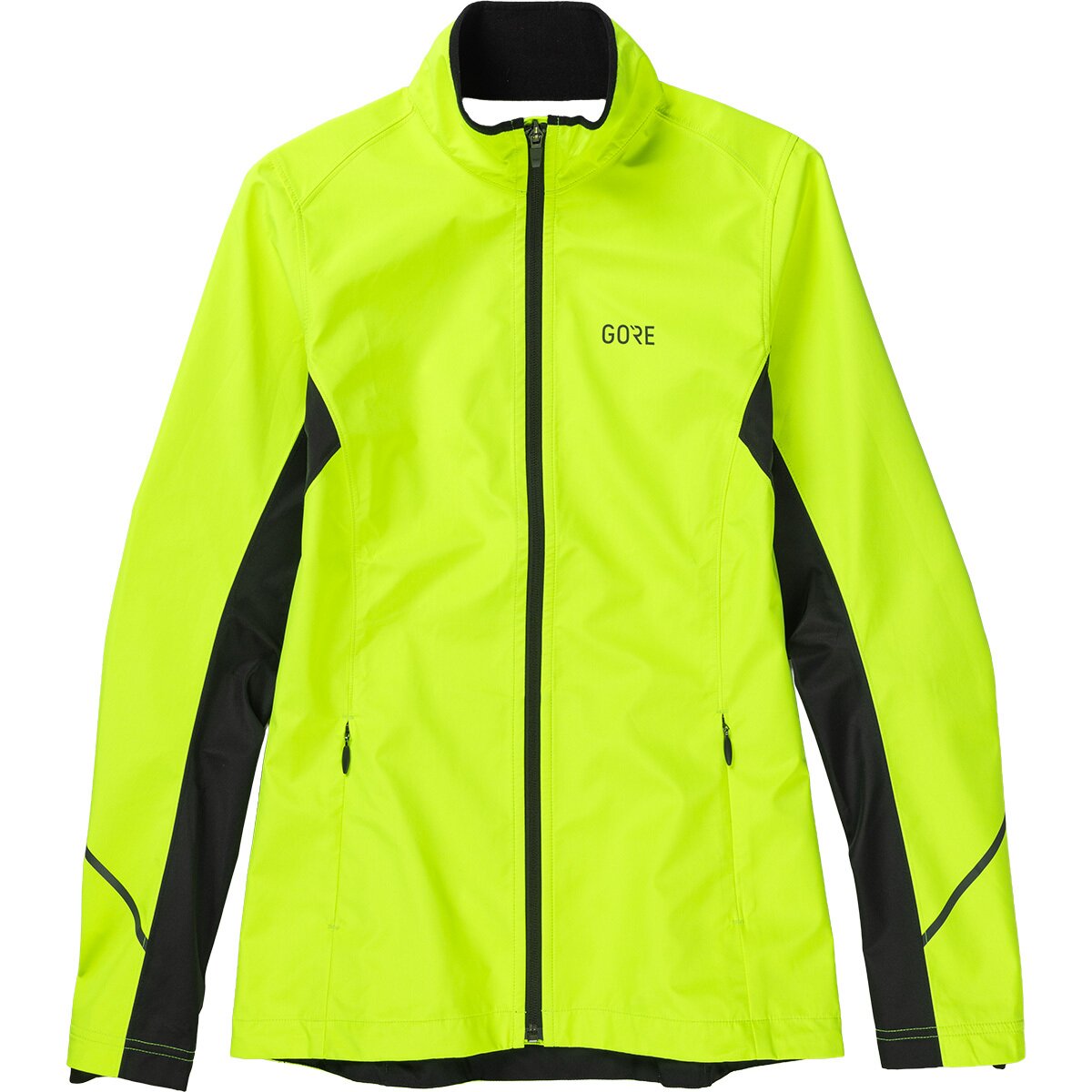 Image of GOREWEAR R3 Partial GTX Infinium Jacket - Women's Neon Yellow/Black, XS/0-2