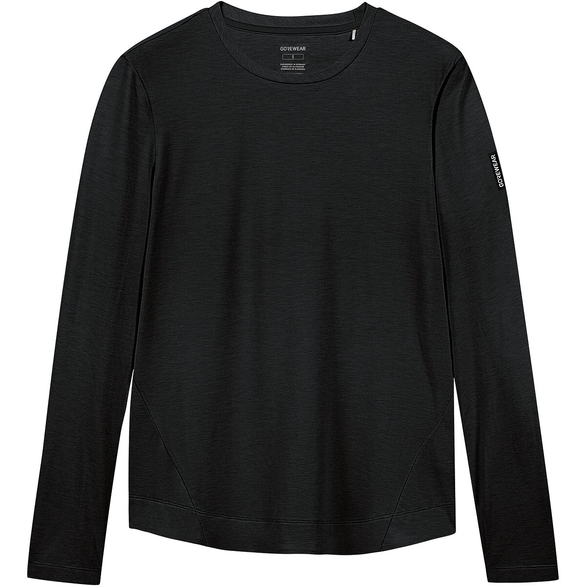 Image of GOREWEAR Training Long-Sleeve T-Shirt - Women's Black, L/12-14