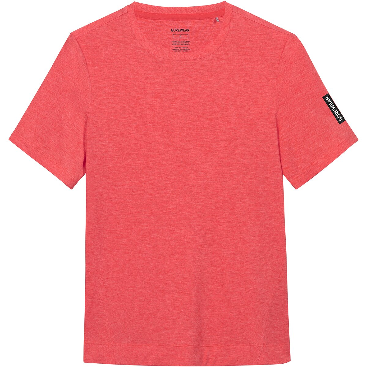 Image of GOREWEAR Training T-Shirt - Women's Coral Red, S/4-6