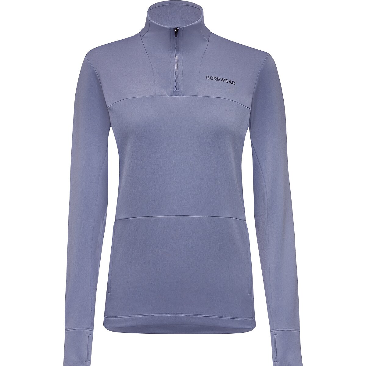 Image of GOREWEAR Training Thermo 1/4-Zip Jacket - Women's Amethyst Grey, XS/0-2