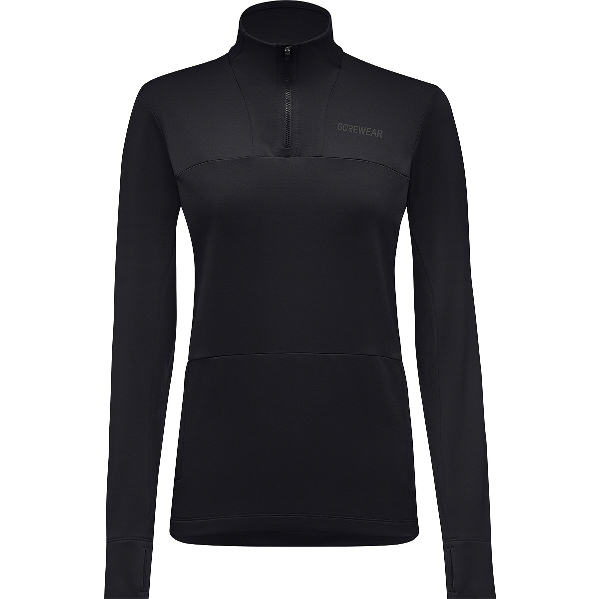 Image of GOREWEAR Training Thermo 1/4-Zip Jacket - Women's Black, XS/0-2