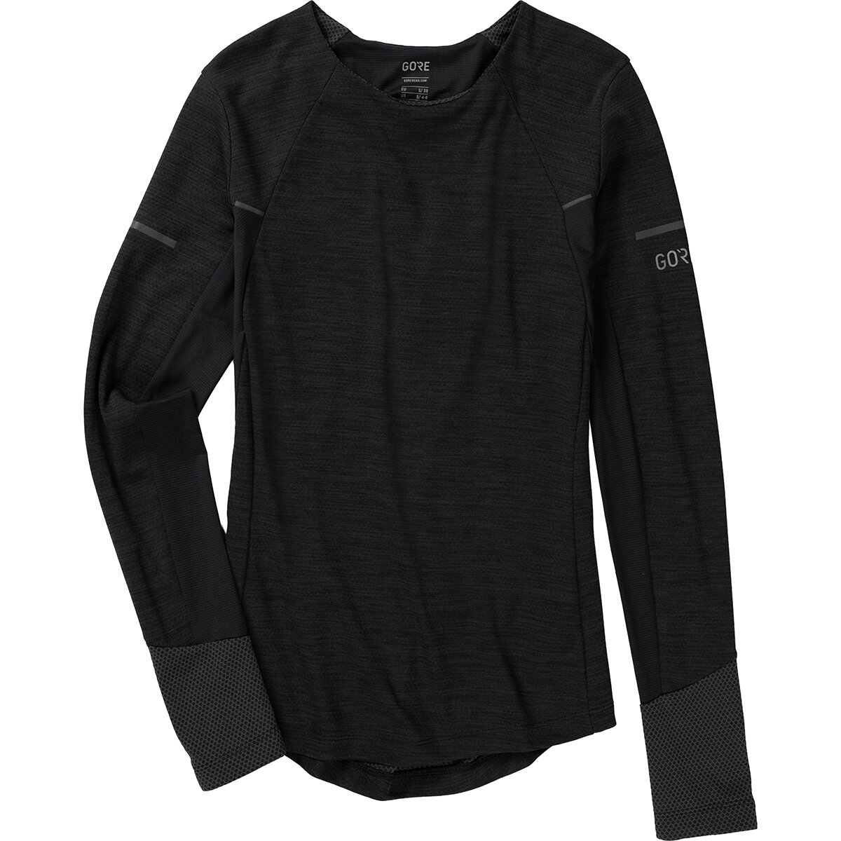 Image of GOREWEAR Vivid Long-Sleeve Shirt - Women's Black, S/4-6