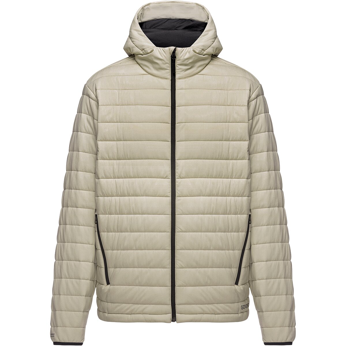 Image of GOREWEAR Hybrid WINDSTOPPER Lightweight Puffy Jacket - Men's Tech Beige, US XS/EU S
