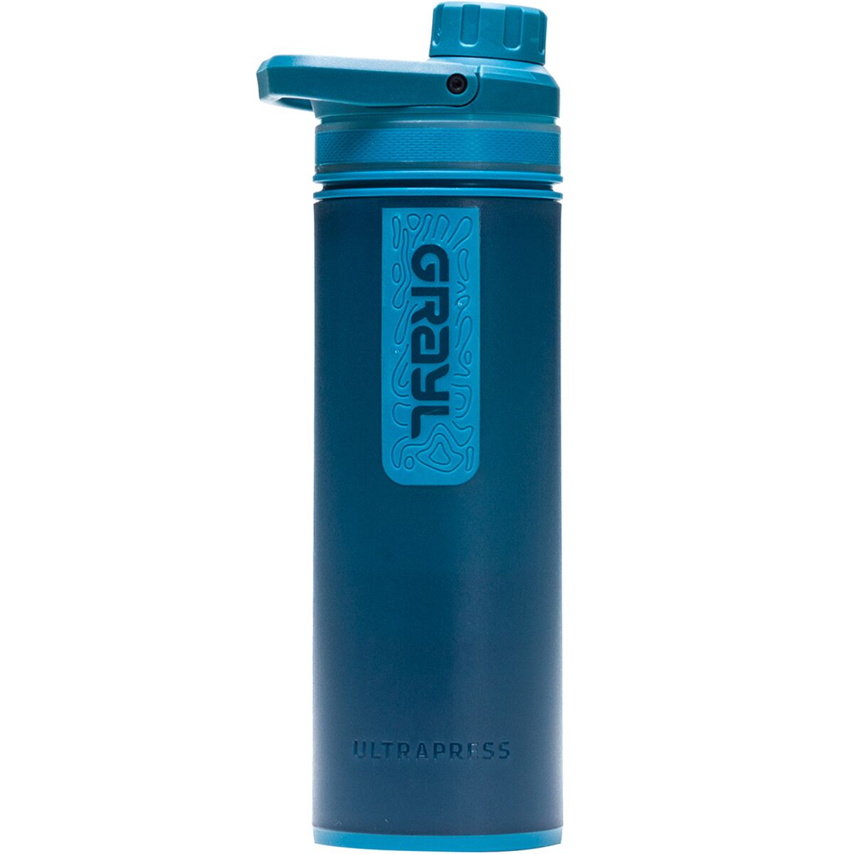 Image of Grayl UltraPress Purifier Bottle Forest Blue, 16.9oz