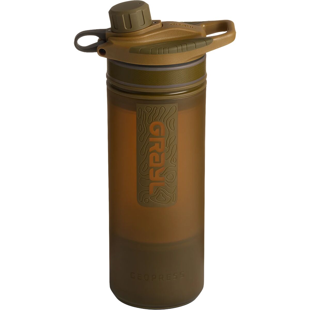 Image of Grayl GEOPRESS Water Purifier Coyote Brown, 24oz
