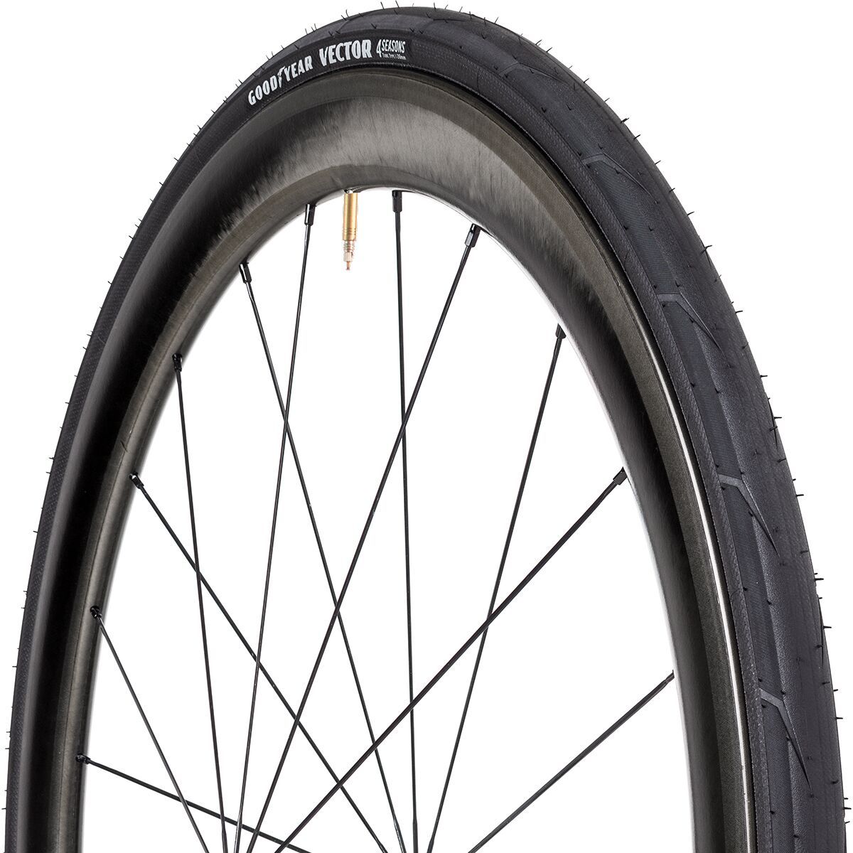 Image of Goodyear Vector 4Season Clincher Tire Black, 700 x 28mm