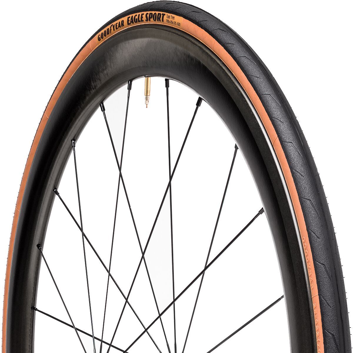 Image of Goodyear Eagle Sport Clincher Tire Tan, 700x28