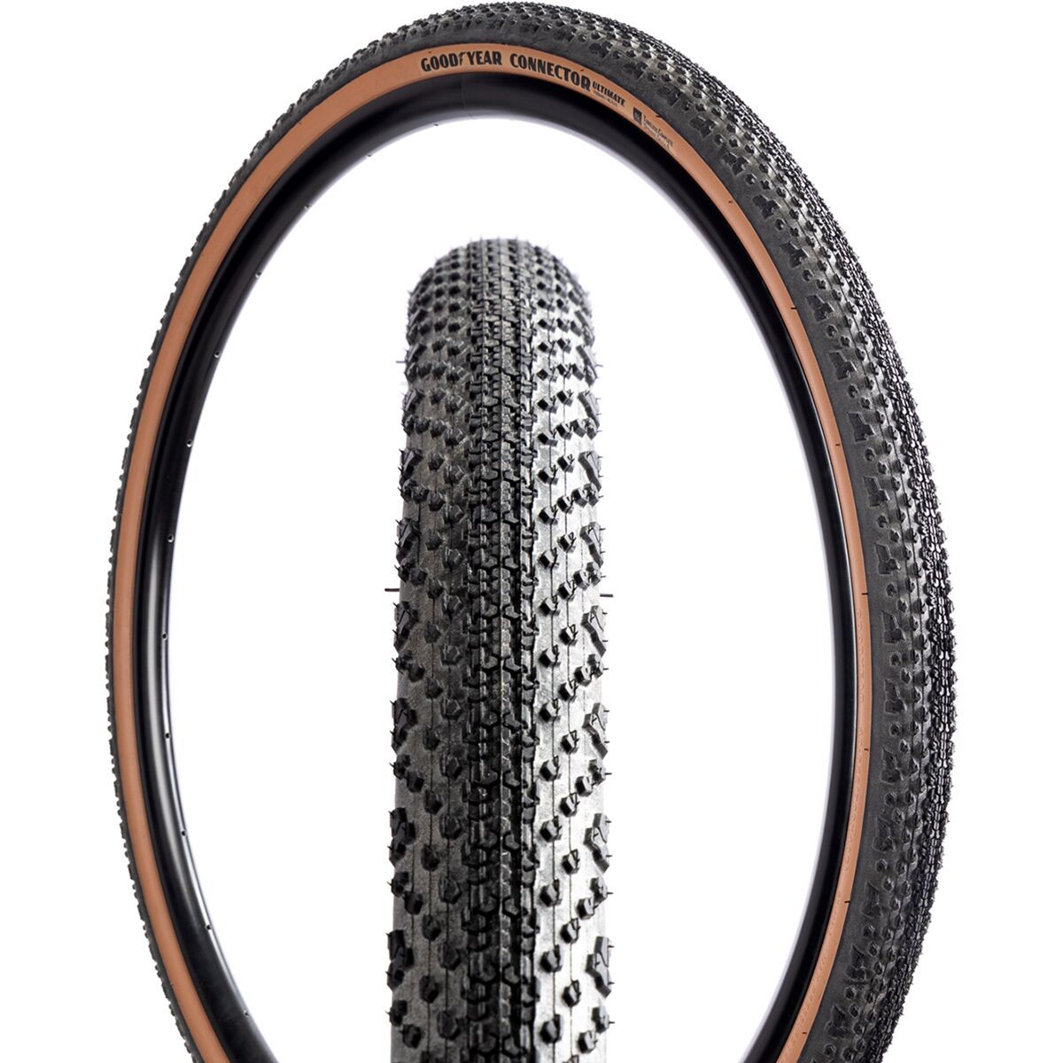Image of Goodyear Connector Ultimate Tubeless Tire Tan, 700x35