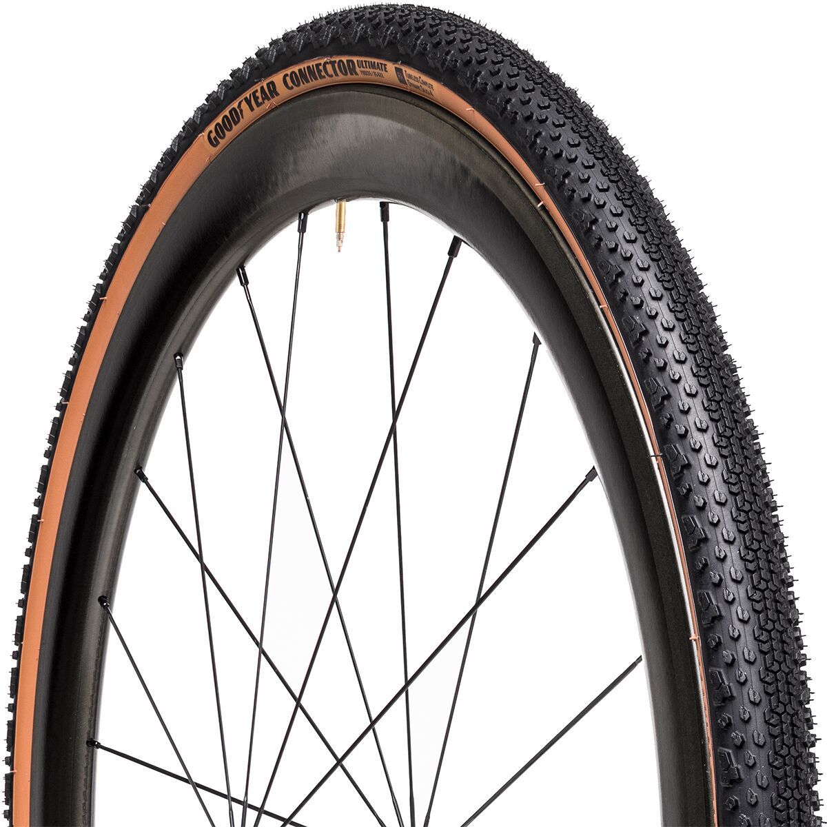 Image of Goodyear Connector Ultimate Tubeless Tire Tan, 700x35