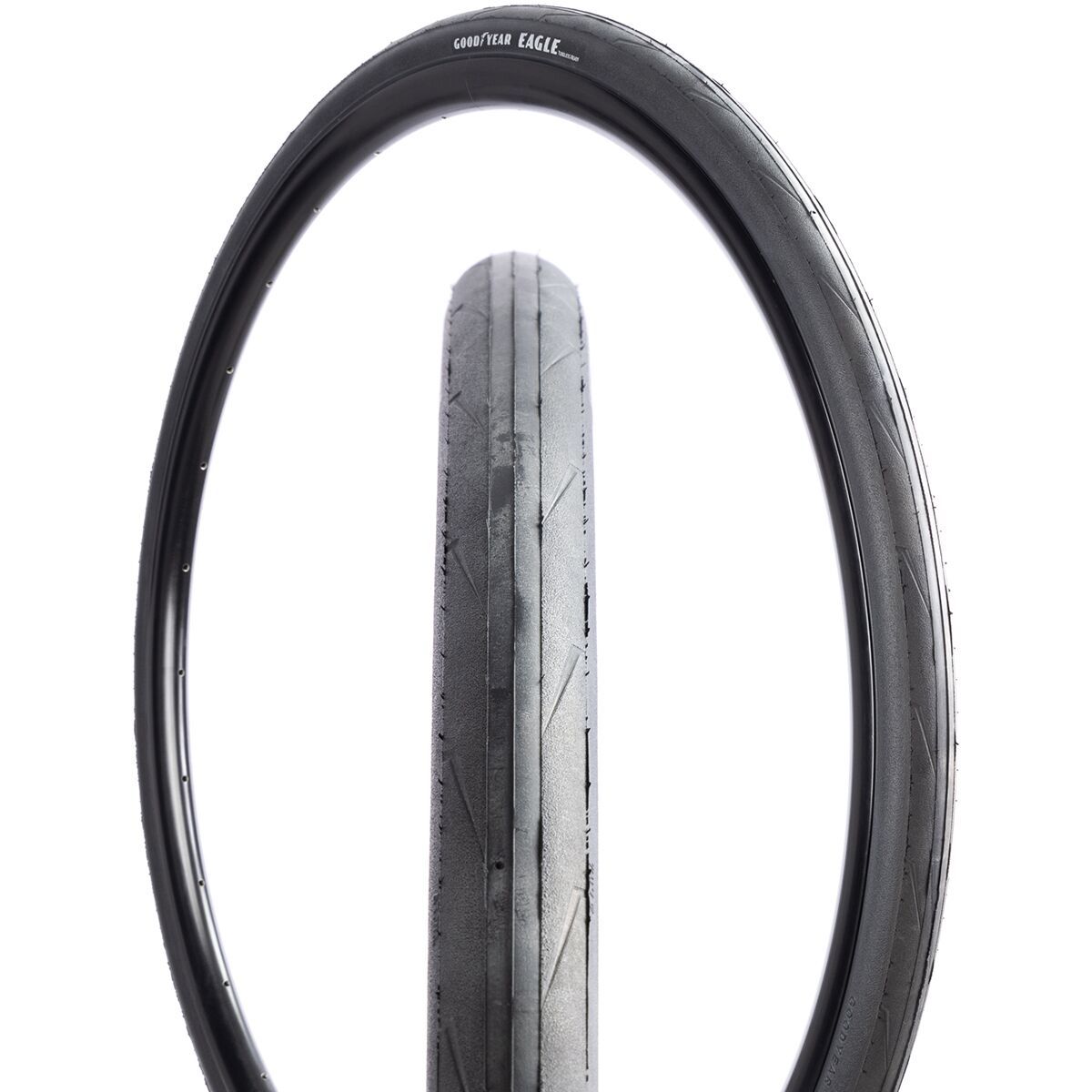 Image of Goodyear Eagle Tubeless Tire Black, 700x32